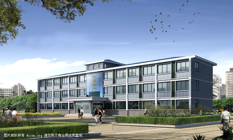 扬州金圆化工设备有限公司综合办公楼外观改造方案2